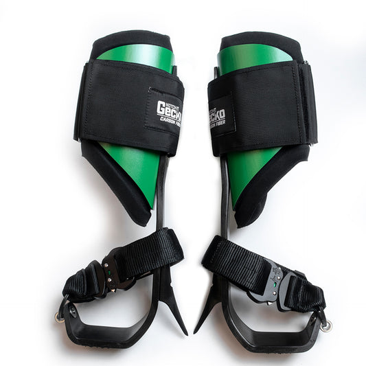 Notch Gecko Custom Cuffs with Pads for Carbon Fiber Climbers