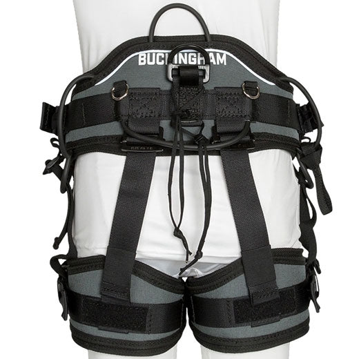 Buckingham ErgoPro Saddle back view, rear D-ring and back pad