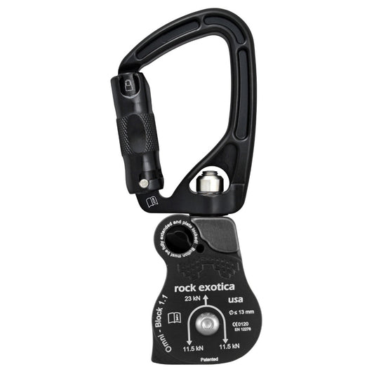 Rock Exotica Omni 1.1 SwivaBiner Top, Double/Black