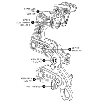 Notch Rope Runner Pro Replacement Parts