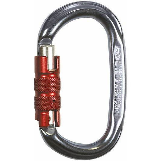 Weaver Pillar Triple-Gate Oval Carabiner