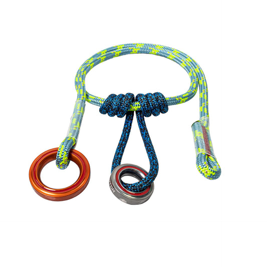 Rope Logic 1/2" 3-10' Aluminum Adjustable Friction Saver w/ Notch Wear Safe Ring