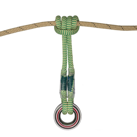 Rope Logic 14" 8mm Ocean Loop with Wear Safe Small Aluminum Ring