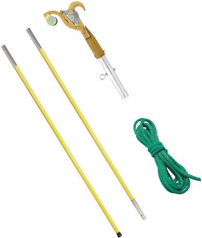 18' pole saw set with 15 inch blade NOTCH 18' FIBERGLASS POLE SAW SET