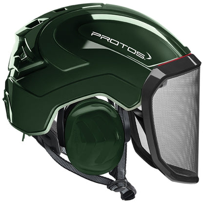 Pfanner Protos Integral Arborist Helmet - Neon Yellow/Black