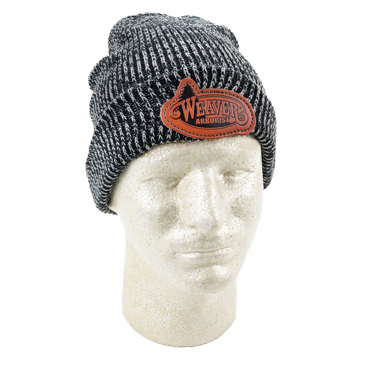 Weaver Arborist Stocking Cap, Black/Gray