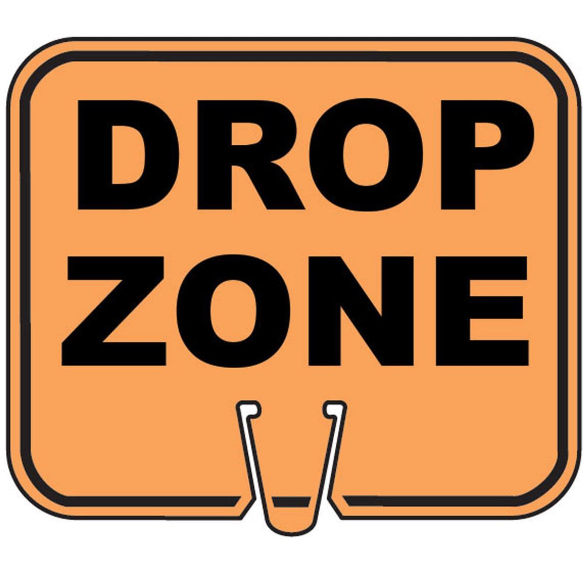 Arrow Sign Cone Sign Legend