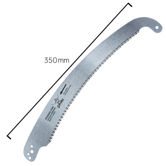 Samurai CH351LH 13.75" Heavy Duty Non-Tapered Pole Saw Blade with Hook
