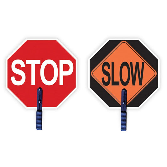 2W 1855 Stop/Slow Traffic Safety Paddle