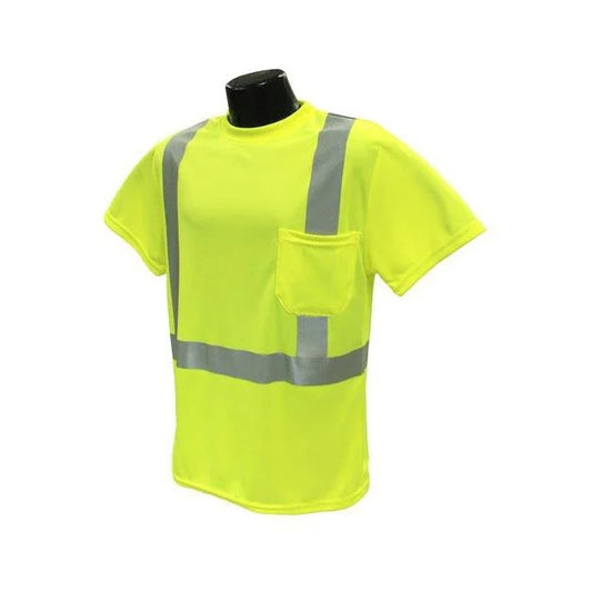 Class 2 Hi-Vis T-Shirt, Lime