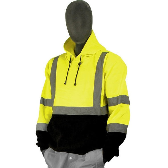 Class 3 Hi-Vis Fleece Hoodie