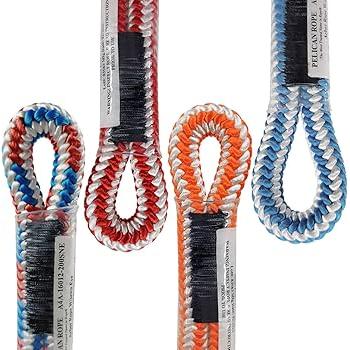 Pelican 16-Strand Arborist Climbing Rope with Eye