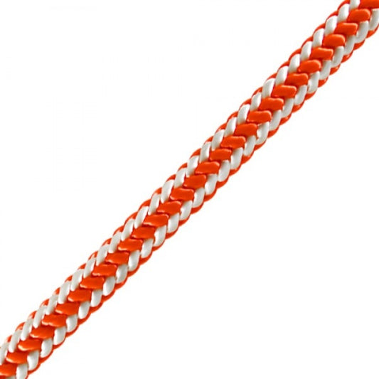 Pelican Arbor Rope 16-Strand 1/2" x 120', Orange, Tight Eye Splice
