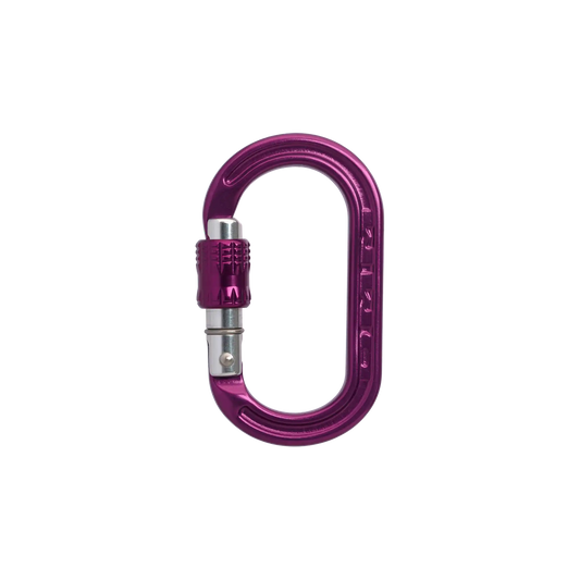 DMM XSRE Oval Aluminum Carabiner, Purple