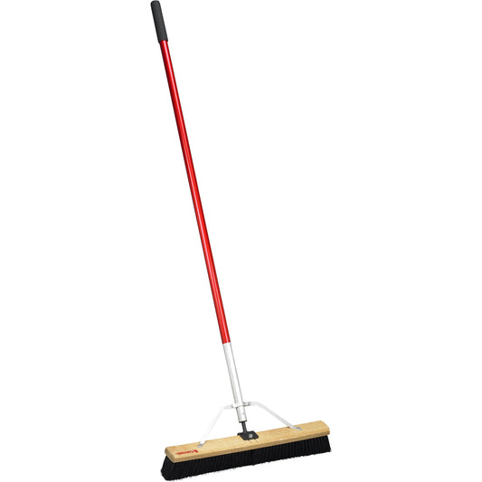 Corona Push Broom 24 in, 1 Bristle