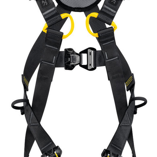 Petzl NEWTON FAST INTERNATIONAL Harness, Black/Yellow