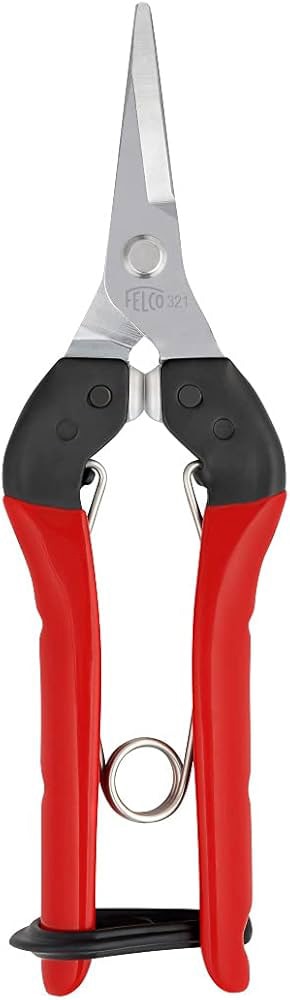 FELCO 321-12 Short Straight Harvest Shears, 177 mm