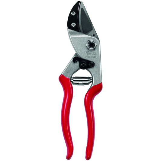 FELCO 32 Pruning Shears, Curved Anvil