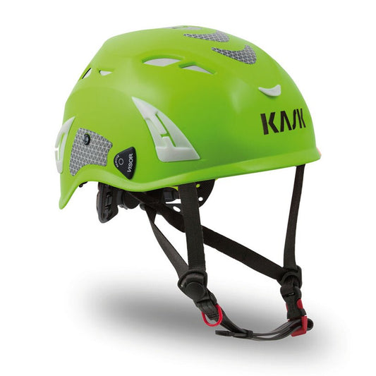 Kask Super Plasma Hi-Viz Helmet with Communication Kit (W4)