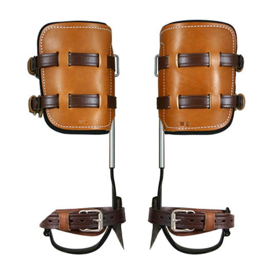 Klein Steel Pole Climbing Spurs with Super Pads