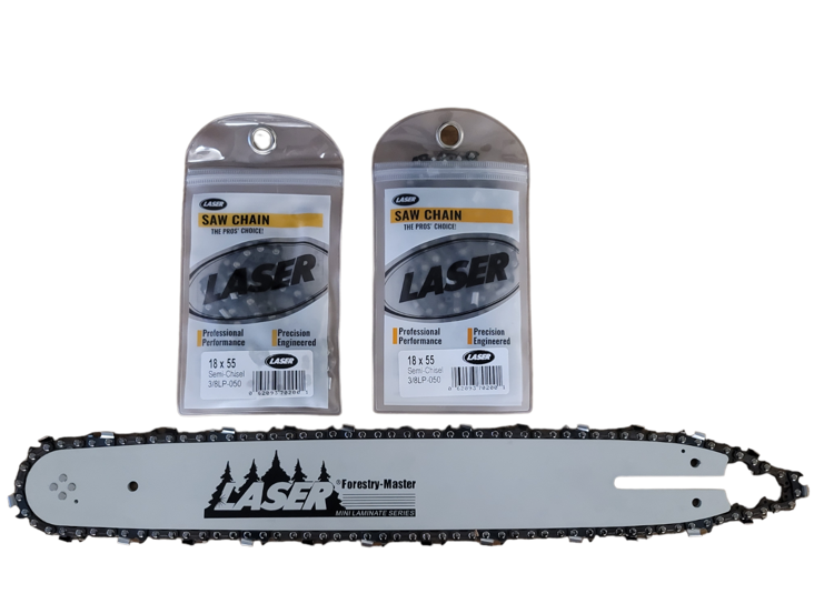 Notch 14" Pro Chainsaw Bar Stihl 3/8"LP 50DL .050G