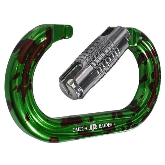 Omega Pacific Raider Carabiner, Green