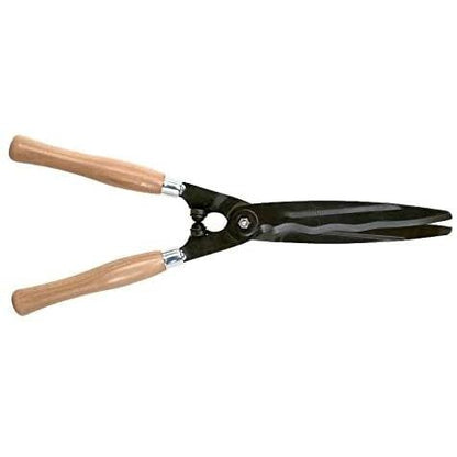 Bahco P57-25-W Shear, Wood Handles Wavy Blade