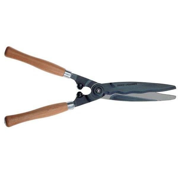 Bahco P57-25-W Shear, Wood Handles Wavy Blade