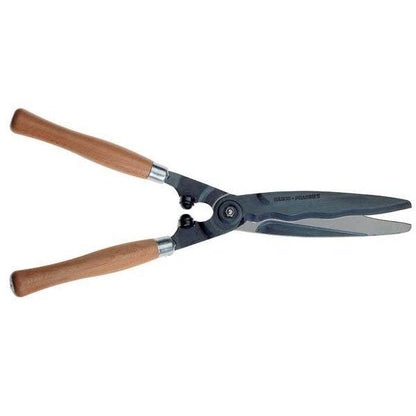 Bahco P57-25-W Shear, Wood Handles Wavy Blade