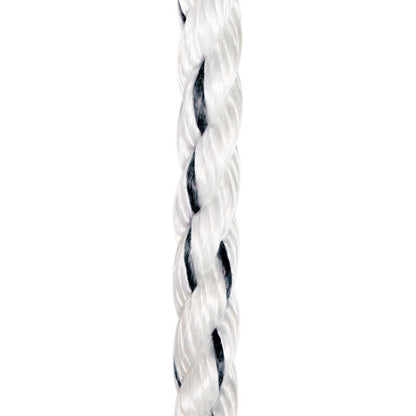 Pelican 3 Strand Composite 1/2 Dia. White/Black
