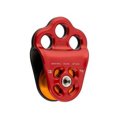 DMM Triple Attachment Pulley 2 - Red