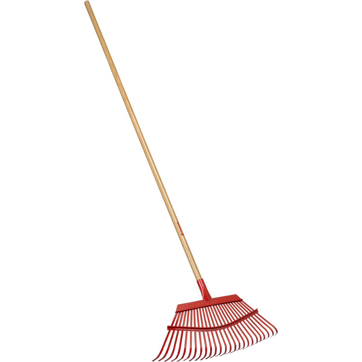 Corona Fixed Tine Leaf Rake 19 in, Wood Handle