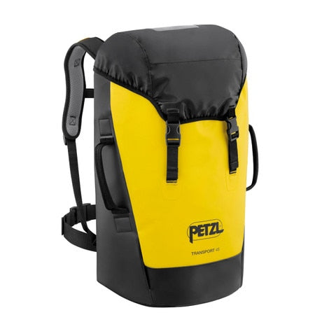 Petzl TRANSPORT 45 Pack, Yellow/Black