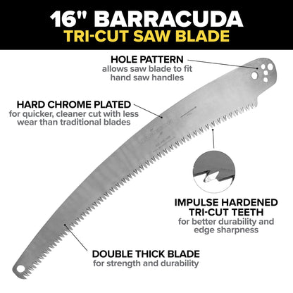 Jameson Barracuda Tri-Cut Pole Saw Blade