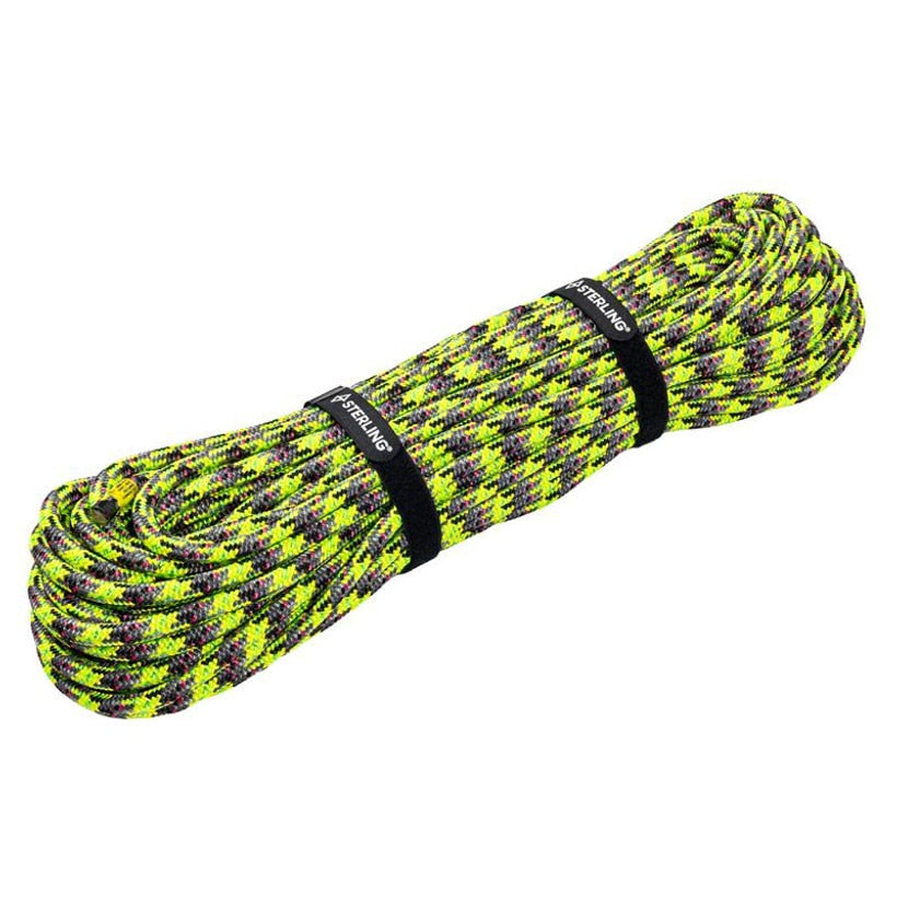 Sterling Big-Ups 12.7mm Climbing Line Lime/Grey