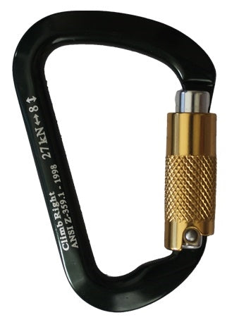 U.S. Rigging Big D Carabiner, Triple Lock