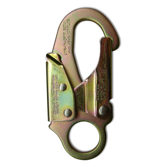 ProClimb Double Lock Safety Snap Hook, ANSI Z359.1