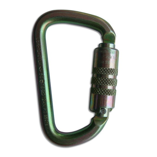 ProClimb Steel Carabiner, Twist Lock