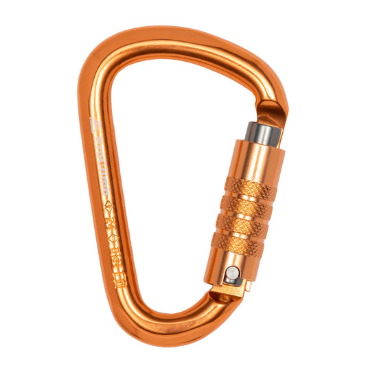 U.S. Rigging Copper Head Aluminum Carabiner, Triple Lock