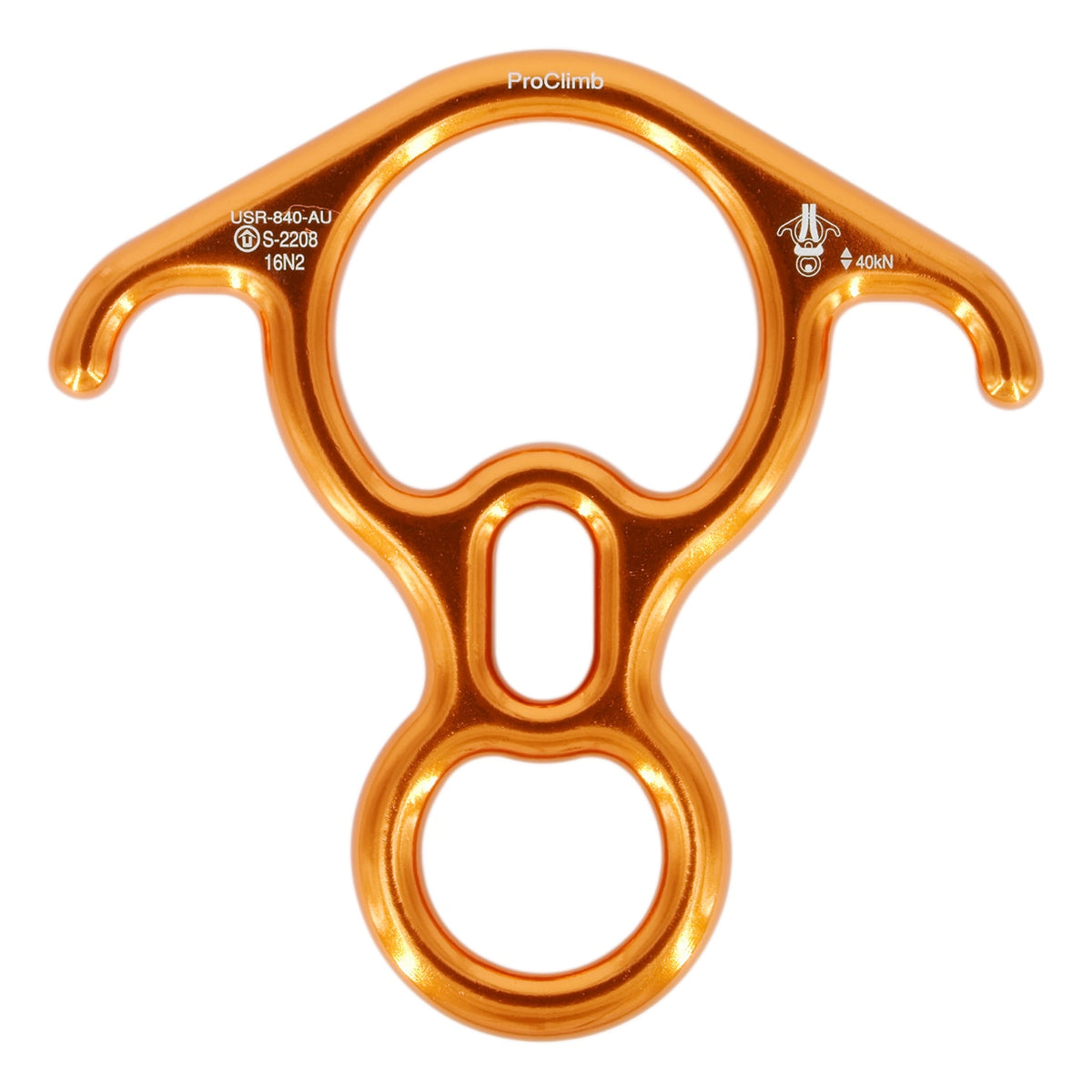 ProClimb Big 8 Aluminum Descender