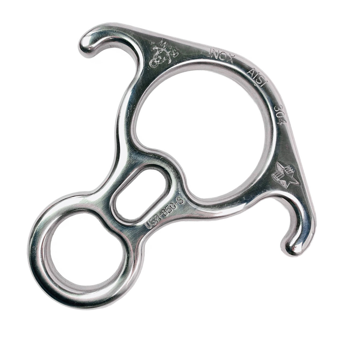 ProClimb Big 8 Stainless Steel Rescue Descender