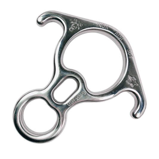 ProClimb Big 8 Stainless Steel Rescue Descender