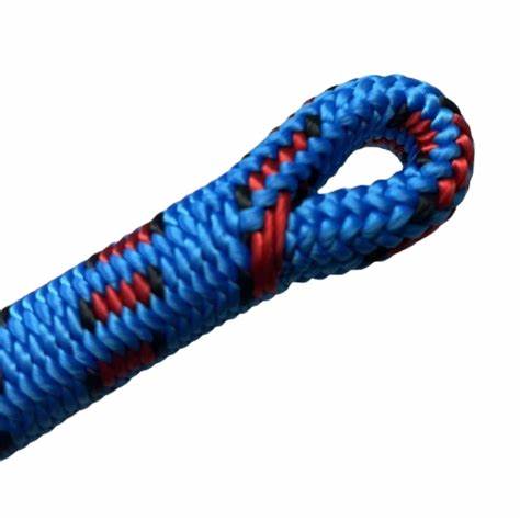 Yale Blue Moon 11.7mm x 150' Grizzly Spliced | Professional Arborist Climbing Rope SKU: BMOON-150-GS